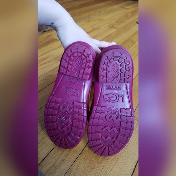 Ugg Pink Rainboots - Picture 3 of 5